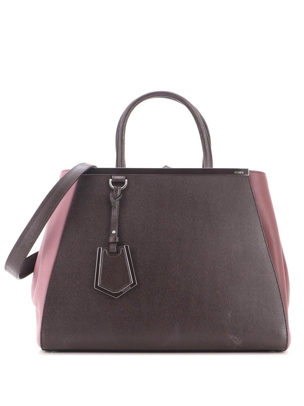 Fendi 2Jours Bag Leather Medium #341961F85B